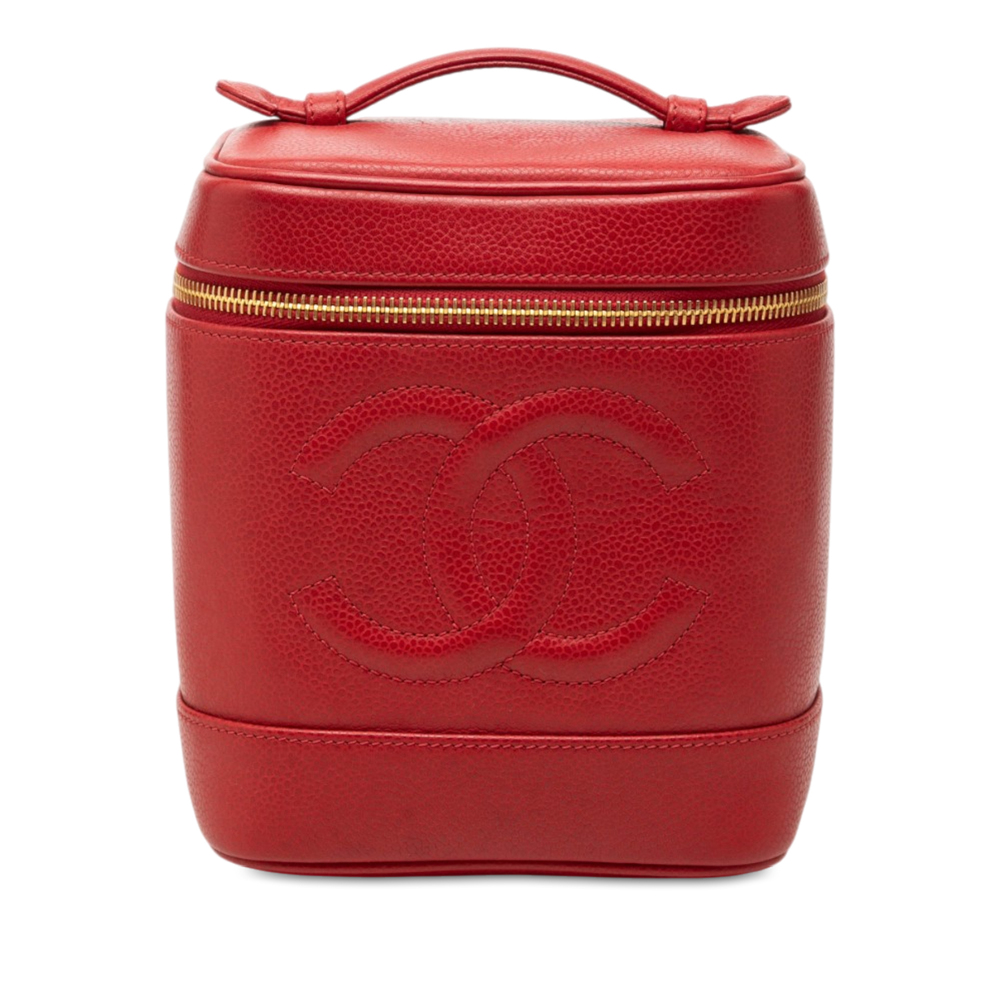 Pre-Loved Chanel CC Caviar Vanity Bag